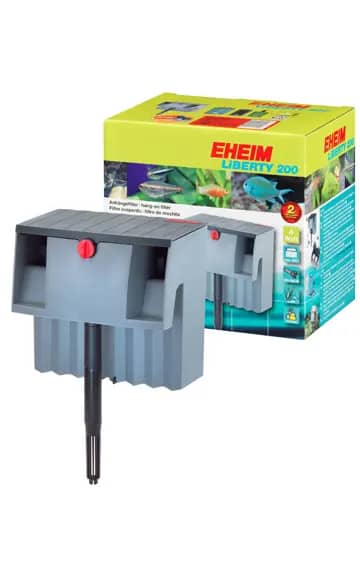 EHEIM LiBERTY 200 Hang-On Aquarium Filter - 2042 - EHEIM Liberty 200, hang-on aquarium filter, external filter for 200L tank, easy aquarium filter India, EHEIM fish tank filter, quiet external aquarium filter, beginner aquarium filter, breeder tank filter, goldfish tank filter, quarantine tank filter, adjustable flow aquarium filter, EHEIM India, aquarium water purification, clear water filter, replaceable filter cartridge, EHEIM 2042020