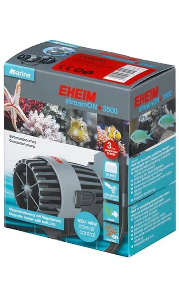 EHEIM streamON+ 3500 Streaming Pump - 1180220 - EHEIM streamON+ 3500, EHEIM aquarium pump, EHEIM streaming pump, aquarium powerhead India, fish tank water circulation pump, marine aquarium pump, freshwater aquarium pump, coral reef current pump, silent aquarium pump, energy efficient aquarium pump, adjustable flow pump, magnetic mount aquarium pump, 3D flow pump, EHEIM 3500 l/h pump, aquarium oxygenator, EHEIM India, high-conversion aquarium pump, compact aquarium pump