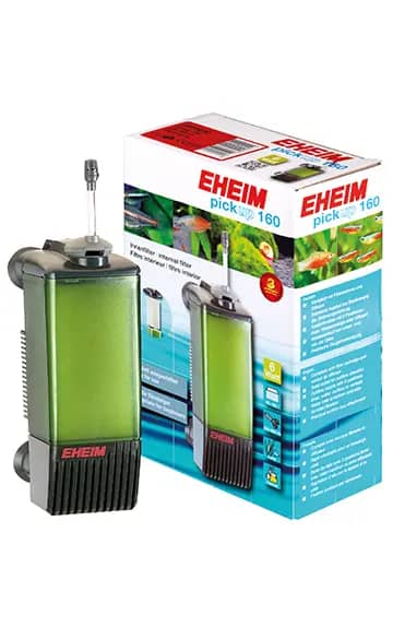 EHEIM pickup 160 Internal Aquarium Filter - 2010020 - EHEIM pickup 160, internal aquarium filter, aquarium filter for 160L, EHEIM submersible filter, easy clean aquarium filter, removable filter cartridge, freshwater aquarium filter India, saltwater aquarium filter India, EHEIM pump filter, adjustable water flow filter, compact aquarium filter, effective aquarium filtration, fish tank filter up to 160 litres, India online aquarium store filter