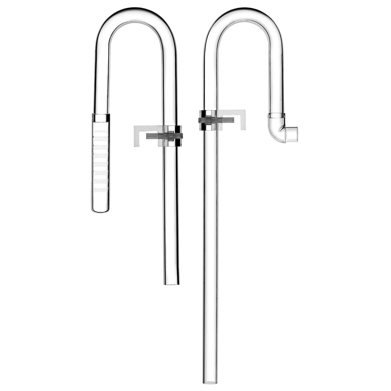 Buy Aquario Neo Flow Standard V2 India, Neo Flow pipe set, 13mm aquarium pipe, 17mm aquarium pipe, acrylic lily pipe alternative, planted tank inlet outlet set, aquarium flow pipes India, Aquario Neo hose set, aquascaping pipe kit, canister filter pipe upgrade India