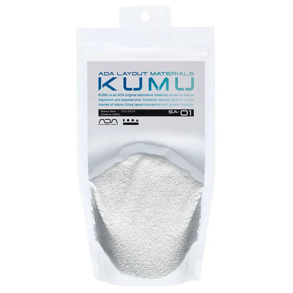 Buy ADA KUMU SA-01 - Branco Sand - 250ml, ADA hardscaping, Best hardscaping, buy Branco Sand