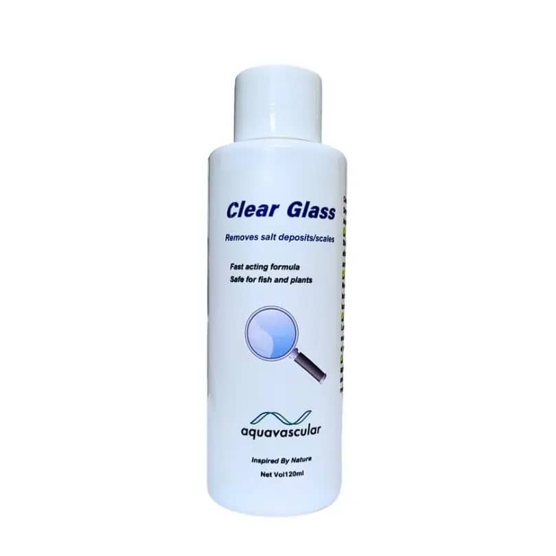Buy Aquavascular Clear Glass, aquarium glass cleaner India, streak free aquarium cleaner, algae stain remover aquarium glass, aquarium external glass cleaning solution, fish tank glass polish, aquarium panel cleaner, planted tank glass cleaner, reef safe external glass cleaner, aquarium clarity maintenance