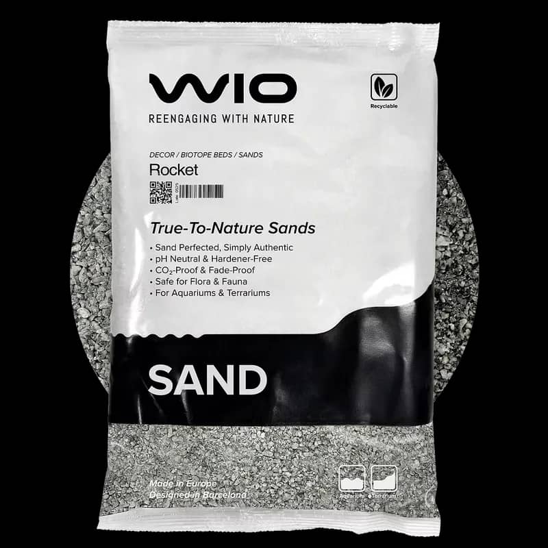 Buy WIO Rocket Sand online India, bright aquarium sand India, natural aquarium sand freshwater, shrimp safe aquarium sand, decorative sand for planted tank, inert aquarium sand India, aquascaping sand light tone, WIO Rocket Sand 2kg, WIO Rocket Sand 5kg