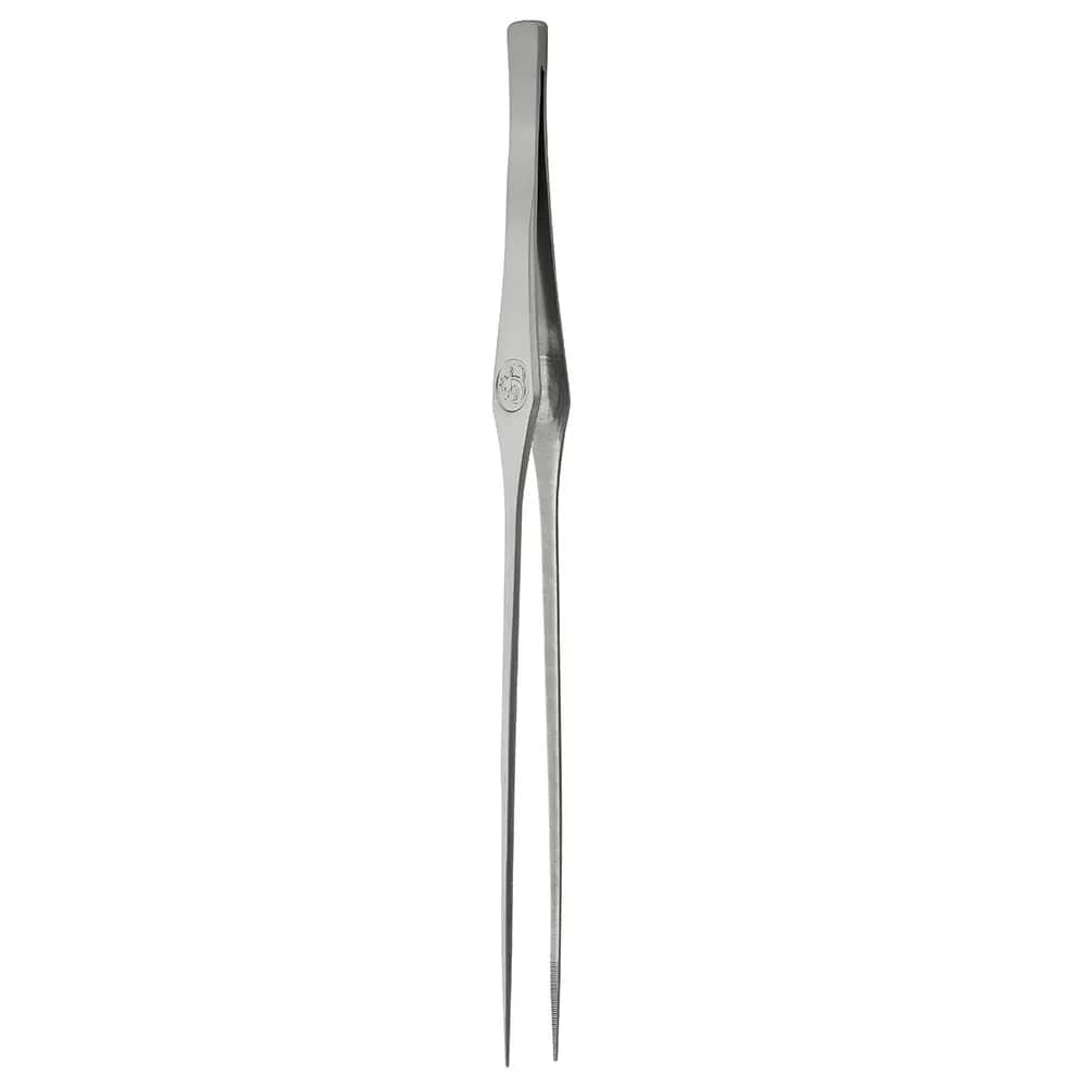 aquascaping tweezers, aquarium plant tool, Chihiros straight tweezers, 27cm plant tongs, stainless steel aquascaping tool, freshwater aquarium planting tool, marine aquarium maintenance, aquarium plant repositioning tool India, precision aquatic tweezers, long aquarium tongs, Chihiros aquascaping tool, professional aquarium tweezers, durable plant tweezers, serrated tip tweezers for aquarium