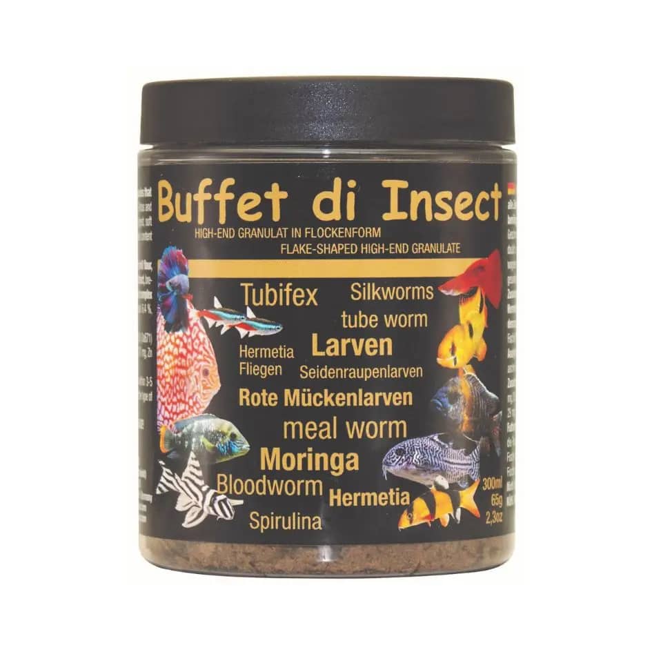 discusfood buffet di insect flatgranulate, insect protein fish food india, flat granulate fish feed, discusfood insect granules 65g, natural fish food for discus, high protein insect feed, sustainable aquarium fish food, tropical fish insect granules, premium soft granulate for cichlids, discusfood flat granulate india