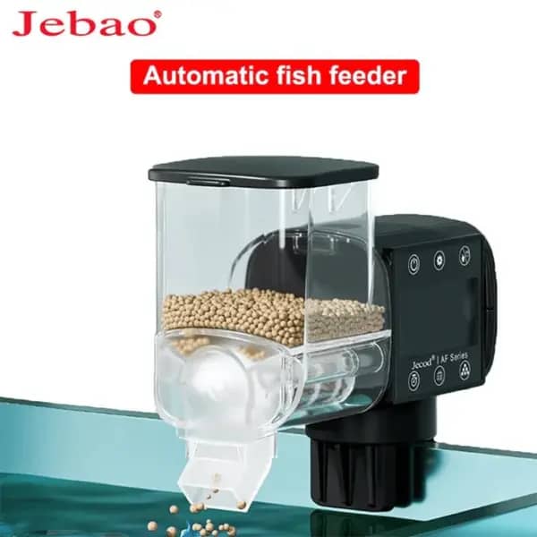 Jebao AF-500 Auto Food Timer - Programmable Aquarium Fish Feeder - Jebao AF-500 auto food timer, automatic fish feeder, aquarium auto feeder, programmable fish feeder, digital aquarium feeder, fish food dispenser, Jebao automatic feeder, auto fish food for tank, pet fish feeder, aquarium accessory India, buy auto feeder online India, Jebao AF-500 India, programmable fish food dispenser