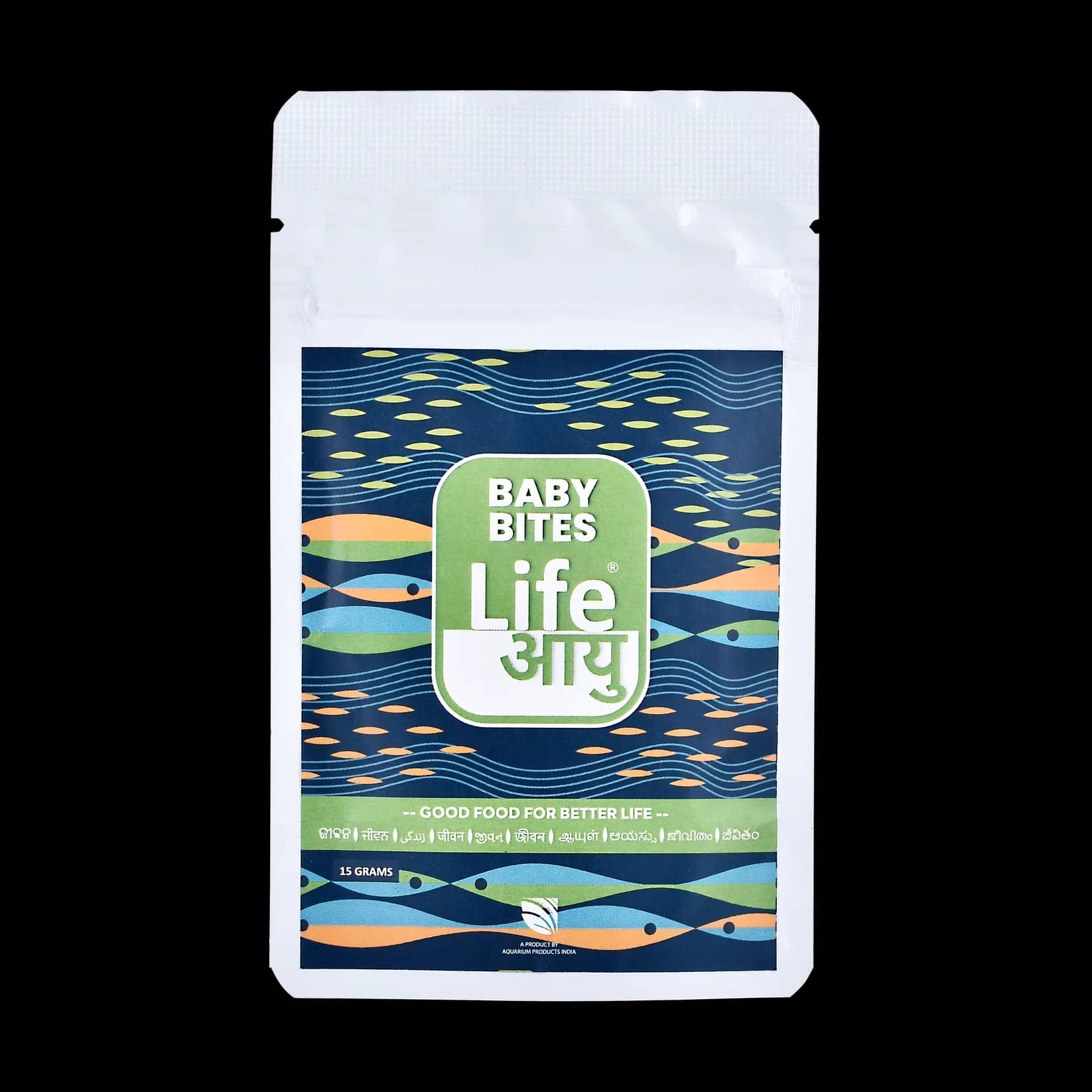 Buy Life AAYU Baby Bites Premium, fry micro pellets India, baby fish food premium, nano fish micro food, tropical fry pellets, guppy fry food, betta fry food, soft micro pellets for fry, premium fry diet, aquariumproductsindia fry food