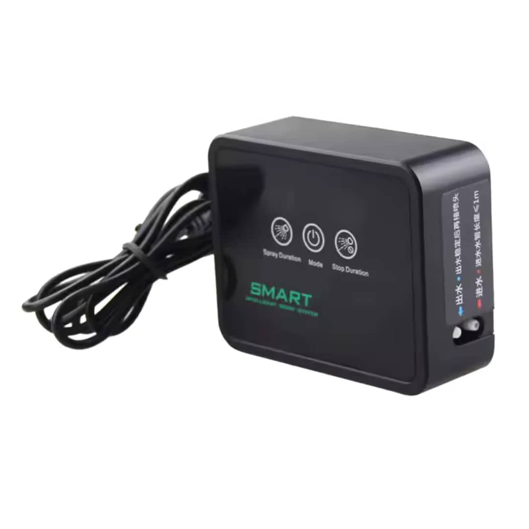 Buy MIUS Smart Rain Forest Misting System, automatic misting system terrarium India, rainforest misting system vivarium, reptile humidity control system, terrarium misting kit India, MIUS misting system, vivarium automatic sprayer, tropical plant misting system, humidity control system for terrarium