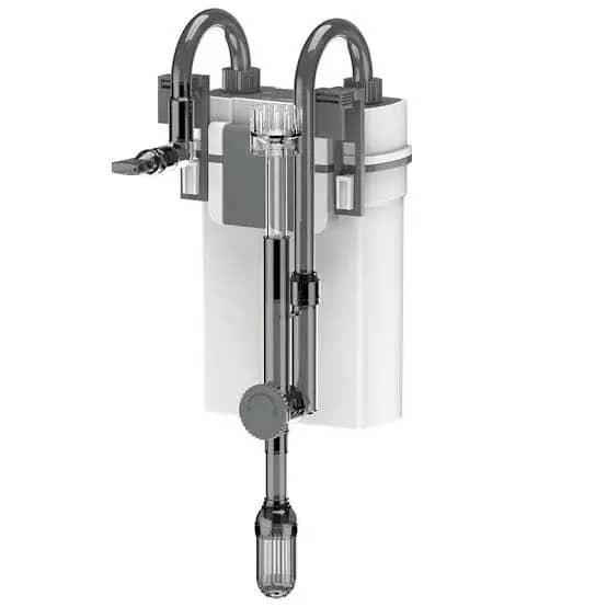 SUNSUN XBL 600 HOB Filter with Skimmer - SUNSUN XBL 600, HOB filter with skimmer, hang on back filter India, surface skimmer for aquarium, SUNSUN XBL series, aquarium oil film remover, best HOB filter for 2 feet tank, SUNSUN aquarium filter price India, external hang on filter with media space