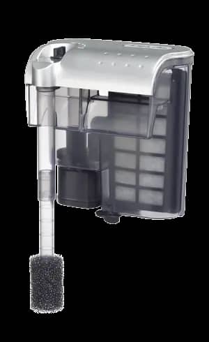 Shiruba XB2060 hang on filter, Shiruba XB-2060 HOB filter, small aquarium filter India, nano tank hang on filter, efficient hang on back filter, auto restart filter India, Taiwan made aquarium filter, adjustable flow filtration filter, 400 lph hang on filter