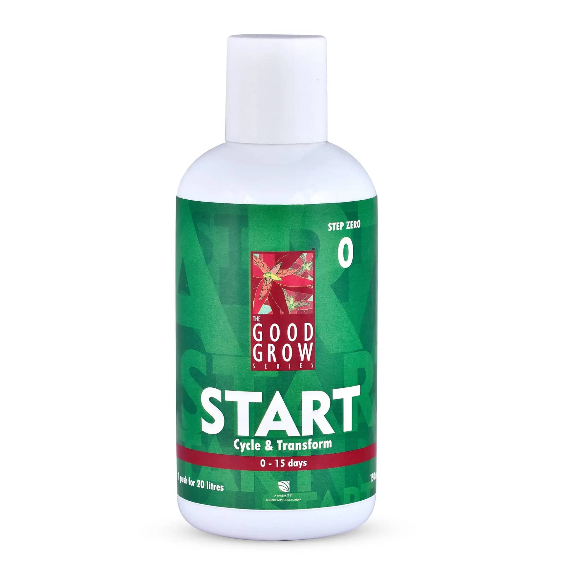 The Good Grow Series Start 150 mL - aquarium root growth enhancer, aquatic plant nutrients, aquarium setup, The Good Grow Series Start, root growth tabs, nutrient transport, Indian aquariums, new aquarium care, aquarium plant establishment