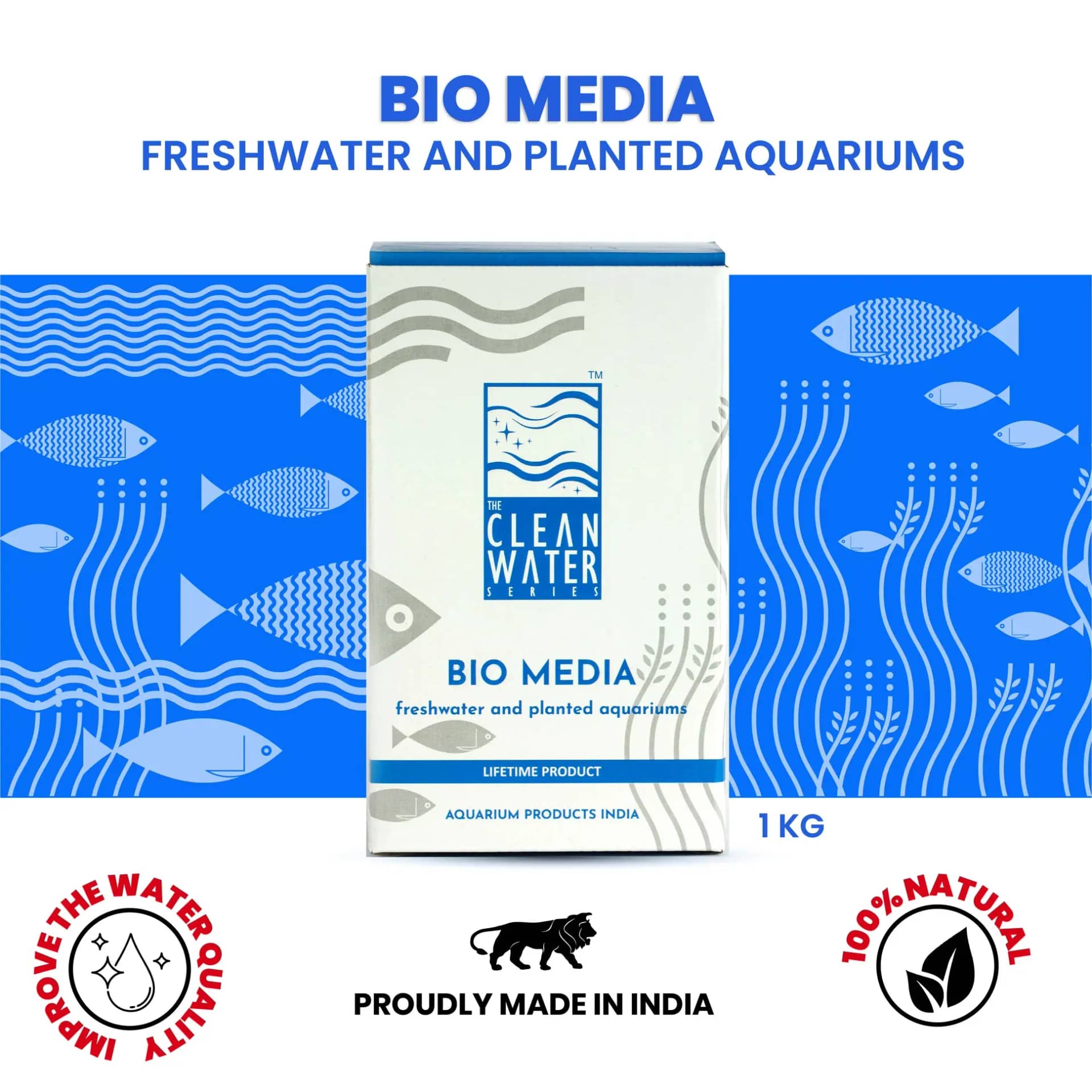 TCWS Biomedia for Aquarium Filters - Enhance Water Quality - TCWS biomedia, aquarium filter media, biological filter media, fish tank biomedia India, aquarium filtration media, clear water aquarium, ammonia nitrite reduction, beneficial bacteria aquarium, aquarium biological support, filter media 250gm, filter media 500gm, filter media 1kg, TCWS aquarium products, healthy aquarium water