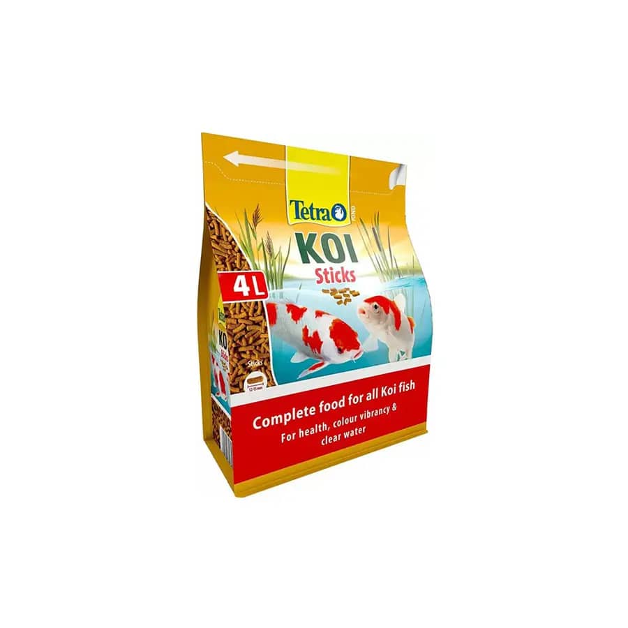 Buy Tetra Pond KOI Sticks, koi fish food, balanced koi nutrition, color enhancing koi feed, vitamin rich koi food, fish vitality diet, unsaturated fatty acids fish food, clean water fish food, immune support koi diet, highly digestible fish sticks, complete koi diet, ornamental pond fish food, koi growth food, healthy koi diet, trace elements fish feed