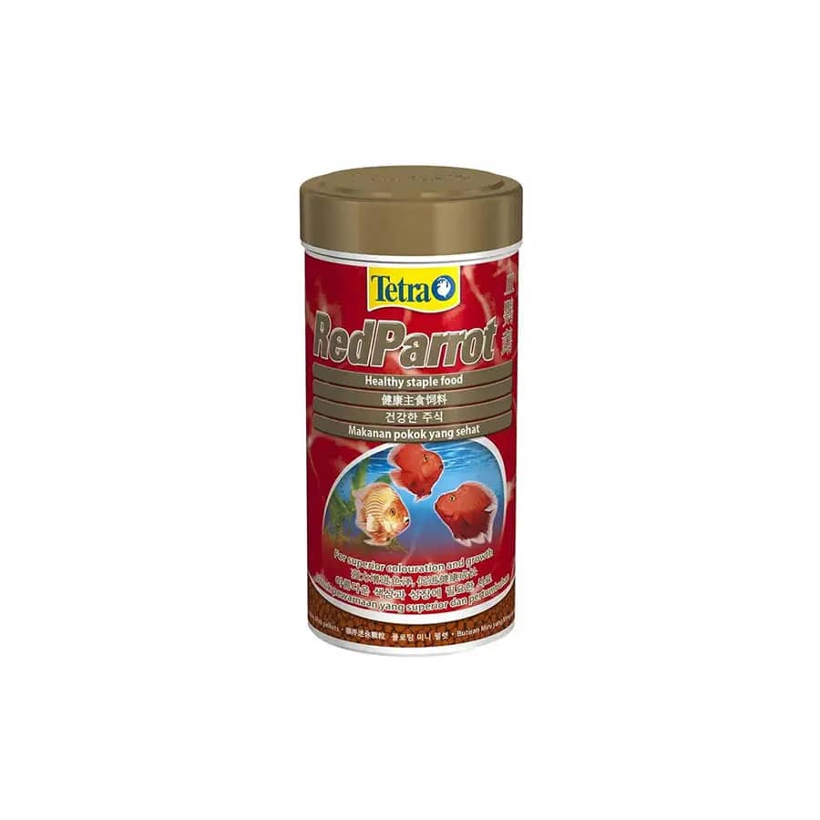 Buy Tetra Red Parrot food, red parrot color enhancer, natural fish color food, high protein fish diet, German quality fish food, fish growth food, Red Parrot vibrant diet, color enhancing fish flakes, premium fish nutrition, optimized fish feed, bright red aquarium fish food, digestible fish food, balanced fish diet