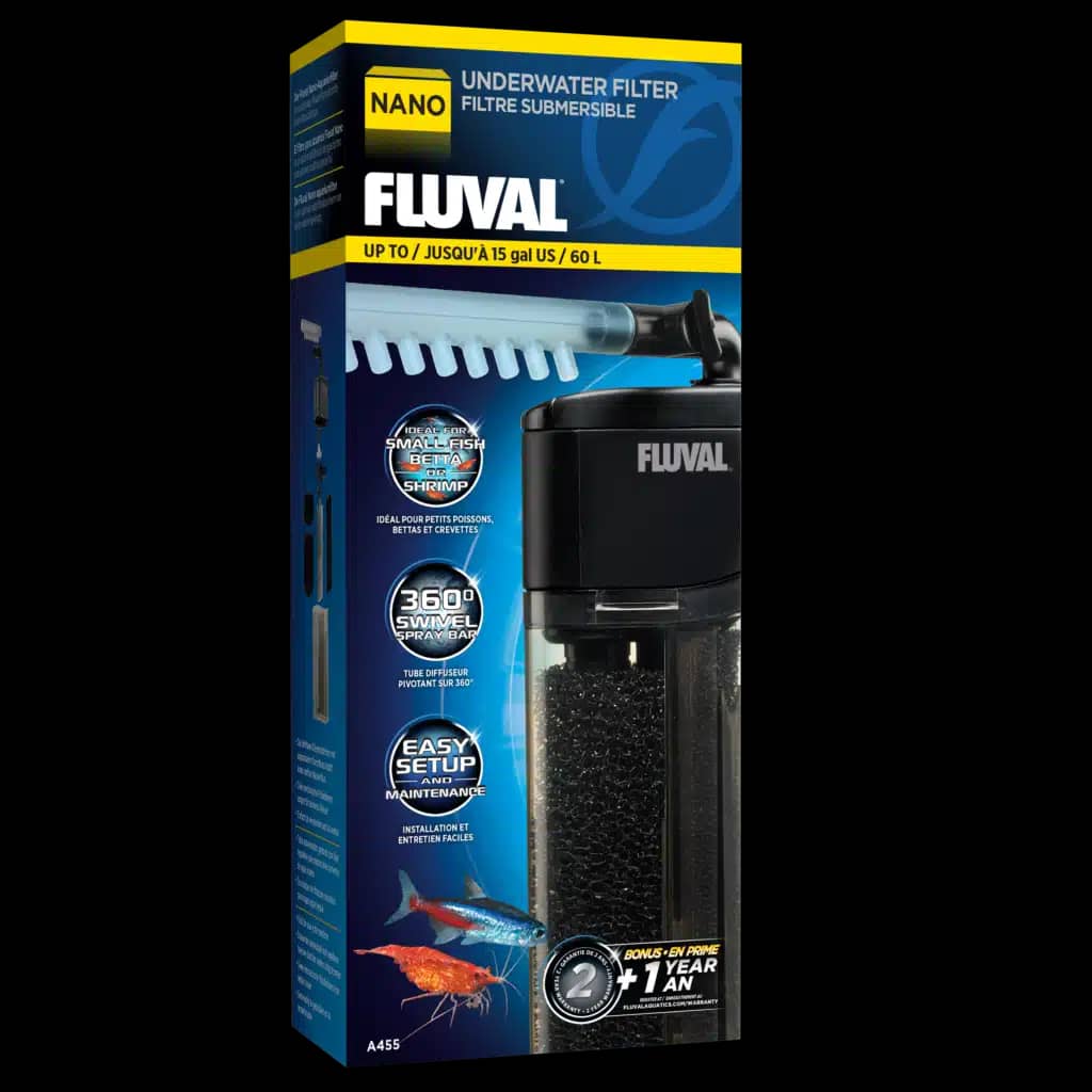 Fluval Nano Aquarium Filter - up to 60 L
