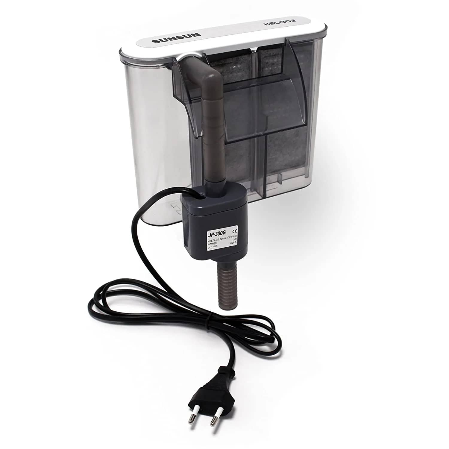 Buy SunSun HBL 302 Hang On Filter, HBL-302, Buy SunSun Aquarium Filter online, Best Aquarium Filter for planted aquarium, Aquarium Filter, Sun Sun, HOB filter, hang on back filter