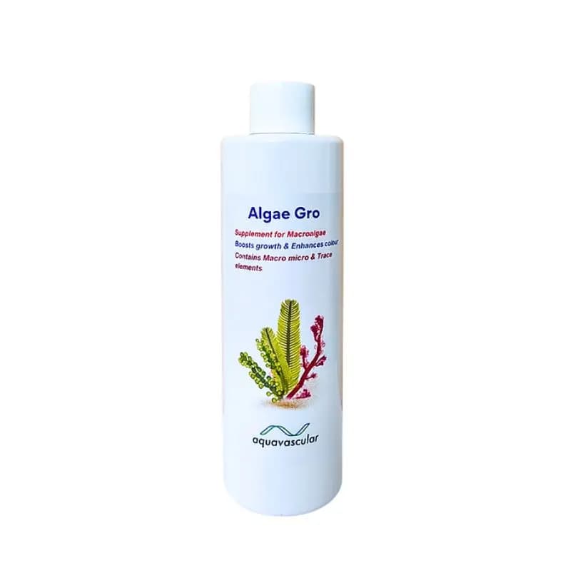 Buy Aquavascular Algae Gro, aquarium algae remover India, planted tank algae treatment, shrimp safe algae control, green water remover aquarium, hair algae remover, brown algae treatment aquarium, aquarium water clarifier algae remover, fish safe algae solution, freshwater algae control India