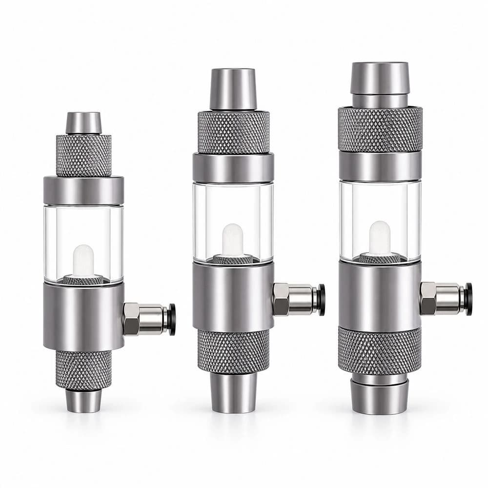 WeekAqua inline CO2 atomizer, inline CO2 diffuser for aquarium, aquarium CO2 atomizer for canister filter, inline CO2 diffuser India, planted tank CO2 diffuser, CO2 diffuser for 12/16mm hose, CO2 atomizer for 16/22mm hose, CO2 diffuser for 20/22mm hose, external aquarium CO2 diffuser, inline planted aquarium CO2 system