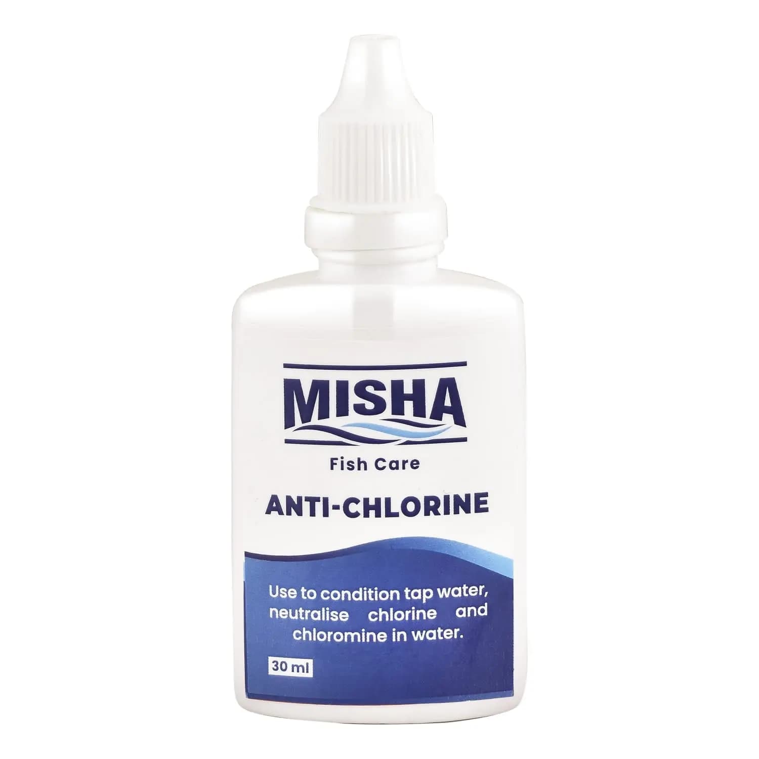 Misha Anti-Chlorine - misha anti-chlorine, aquarium water conditioner, fish tank chlorine remover, neutralize chloramines, safe tap water aquarium, fish health, new tank setup, water change treatment, aquatic environment safety, aquarium dechlorinator