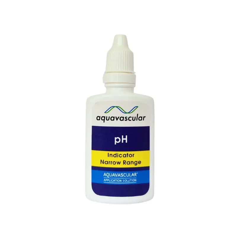 Buy Aquavascular Narrow Range Indicator, narrow range pH test aquarium, CO2 planted tank pH indicator, shrimp tank pH tester, aquarium pH colour test, precise pH testing aquarium, soft water aquarium pH indicator, planted tank pH monitoring, aquarium water parameter test, colourimetric pH indicator