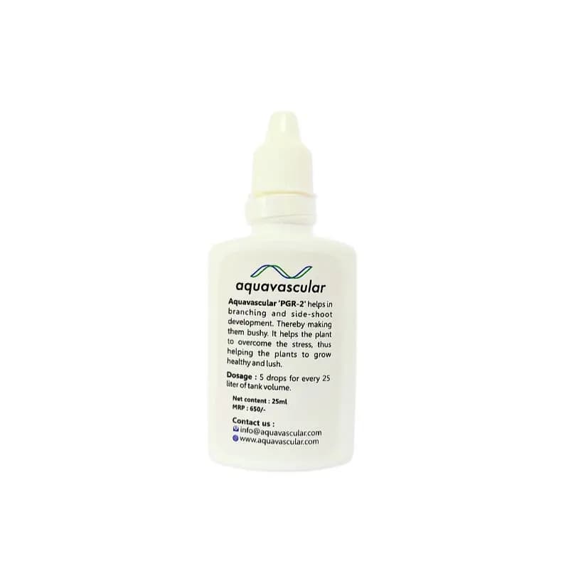 Buy Aquavascular PGR2, aquarium plant growth regulator, PGR2 dosage 3 drops per 25 litres, stem plant height booster, aquarium vertical plant growth, planted tank growth enhancer, shrimp safe PGR aquarium, aquascaping plant structure enhancer, aquatic plant internode booster, aquarium plant height control