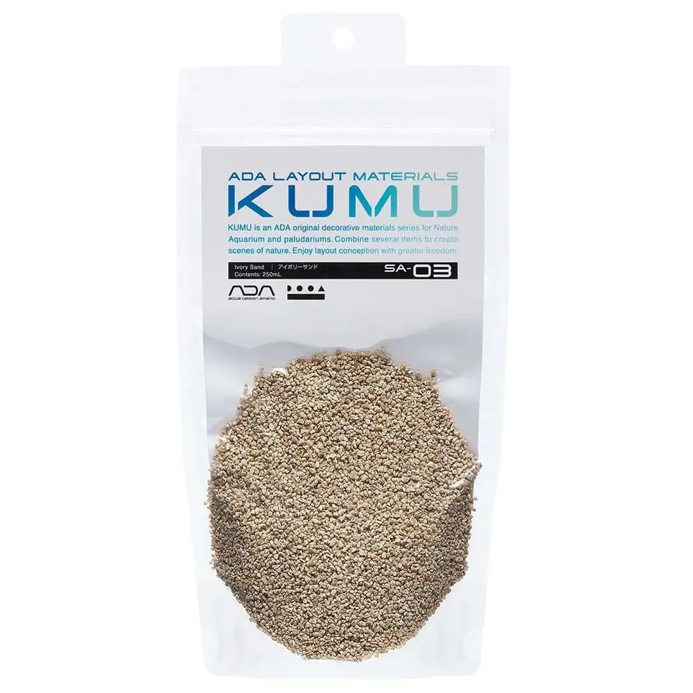 Buy ADA KUMU SA-03 - Ivory Sand - 250ml, ADA hardscaping, Best hardscaping, buy Ivory Sand