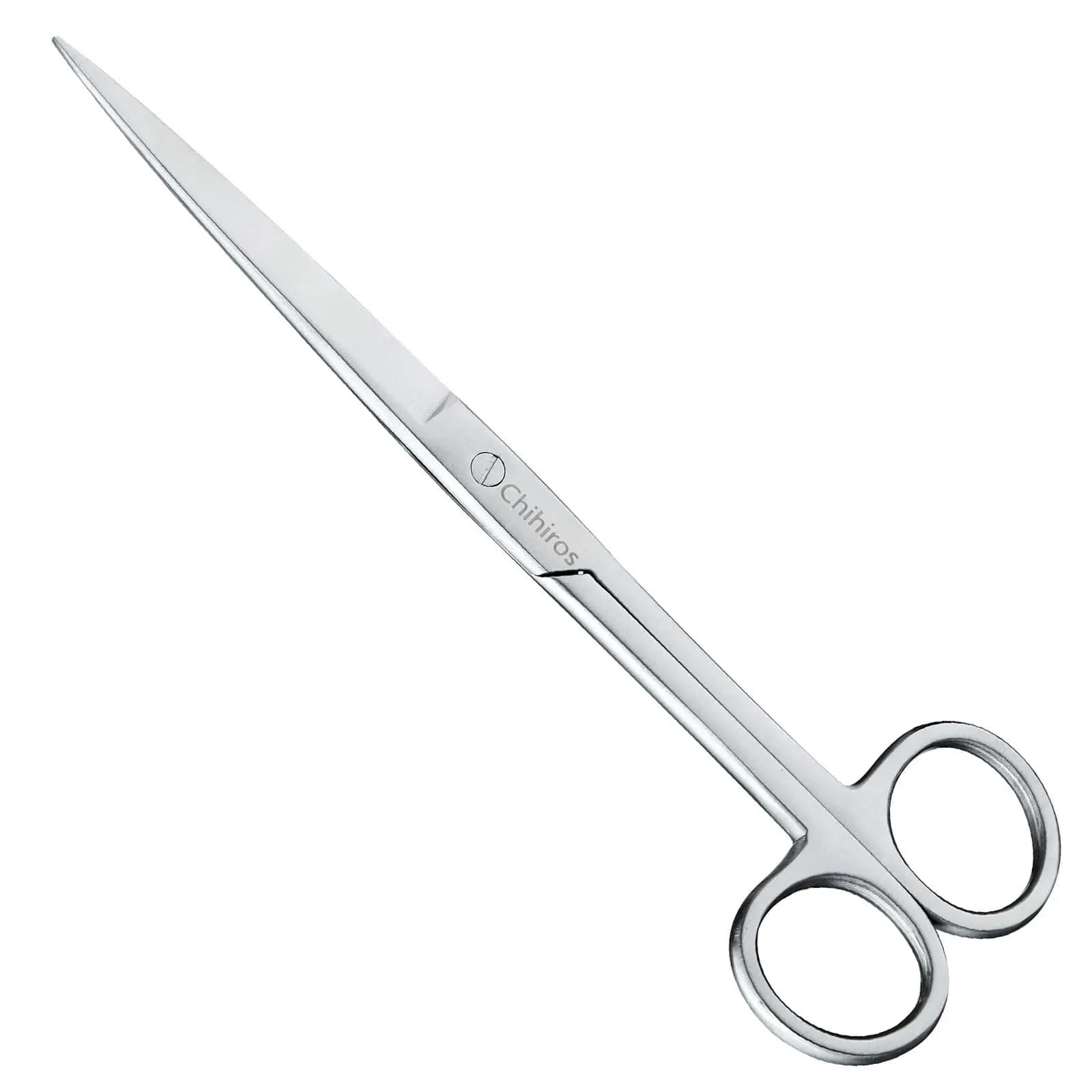Chihiros Straight Scissors PRO 17cm, Chihiros aquascaping scissors India, aquarium plant trimming scissors, aquascaping tools India, stainless steel aquarium scissors, planted tank maintenance tools, Chihiros PRO scissors, aquarium gardening scissors, professional aquascaping tools India, aquarium plant cutting scissors