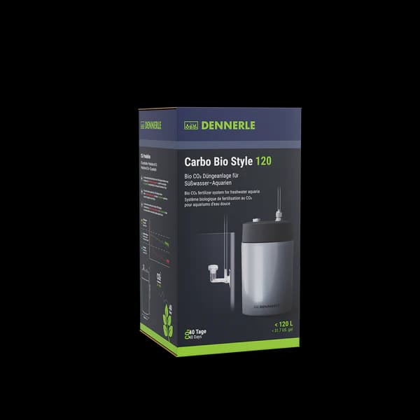Buy Dennerle Carbo Bio Style 120, Dennerle bio CO2 system, Carbo Bio Style 120 aquarium, biological CO2 system Dennerle, planted aquarium CO2 up to 120 litres, freshwater aquarium CO2 system, Dennerle Carbo Bio