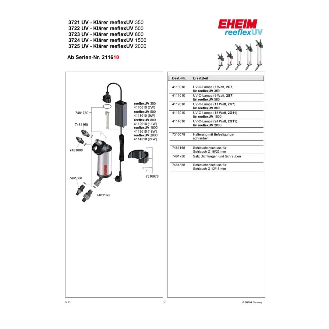 EHEIM reeflexUV 500