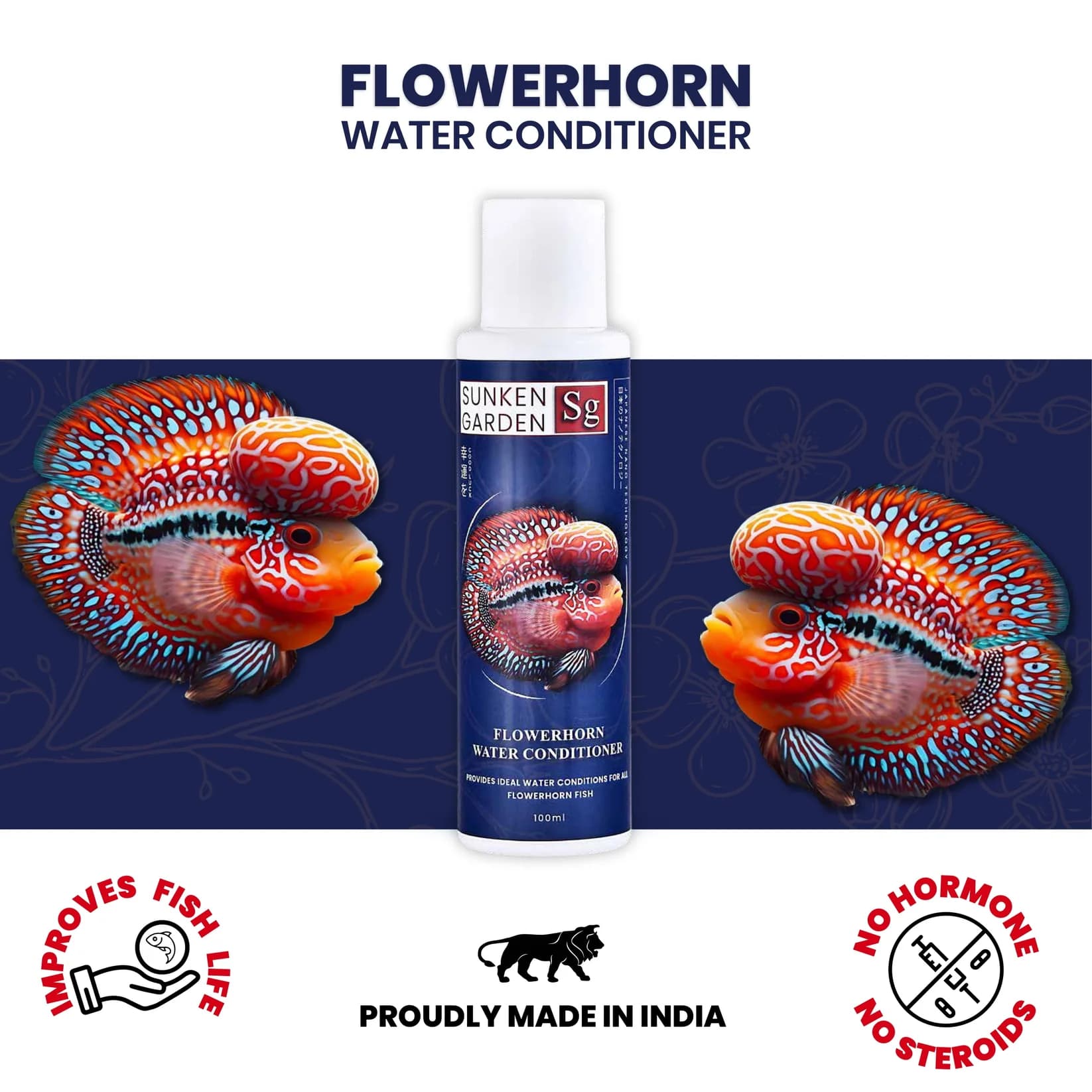 Sunken Garden Flowerhorn Fish Water Conditioner
