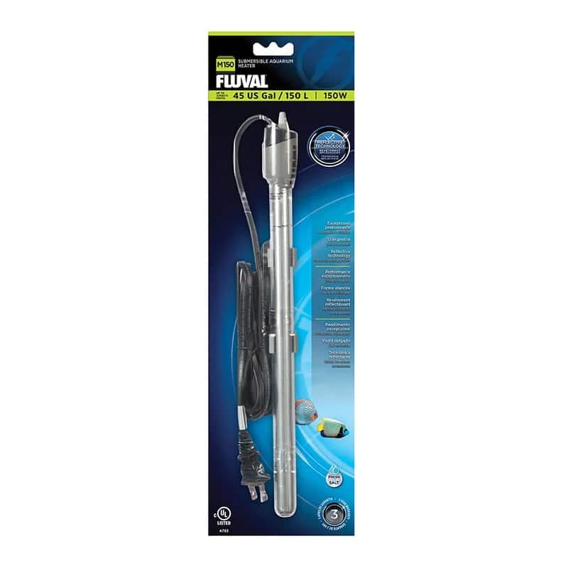 Buy Fluval M-Series heater India, Fluval M50 heater India, Fluval M100 heater India, Fluval M150 heater India, Fluval M200 heater India, Fluval M300 heater India, Fluval submersible aquarium heater India, Fluval mirrored finish heater India, aquatic planted tank heater India, buy Fluval M-Series heater online India