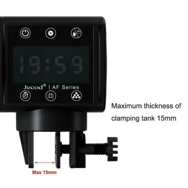 Jebao AF-250 Auto Food Timer for Aquariums - Jebao AF-250 Auto Food Timer, automatic fish feeder, aquarium food timer, auto fish food dispenser, fish tank feeder India, programmable aquarium feeder, battery powered fish feeder, auto feed for fish, Jebao fish food dispenser, automatic turtle feeder, fish food flakes dispenser, pellet feeder aquarium, compact fish feeder, LCD fish feeder, reliable auto feeder
