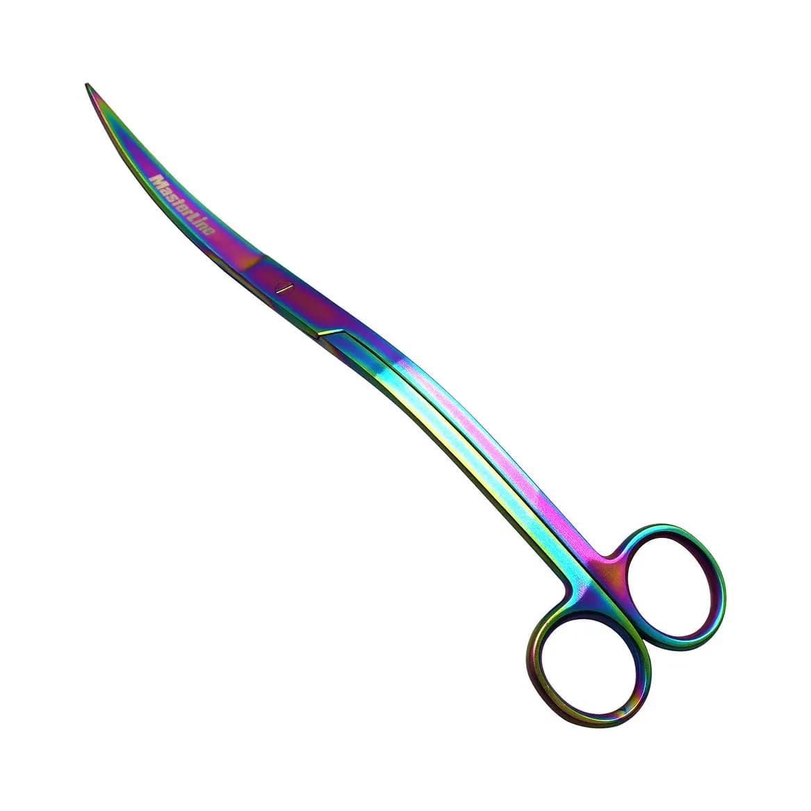 Buy MasterLine Wave Scissors India, MasterLine Wave Scissor Multicolor 19cm India, MasterLine aquascaping scissors curved, MasterLine plant trimming tool India, curved aquarium scissors India, MasterLine aquascape tools India, planted tank maintenance scissors, buy MasterLine Wave Scissors online India, aquarium carpet trimming tool India