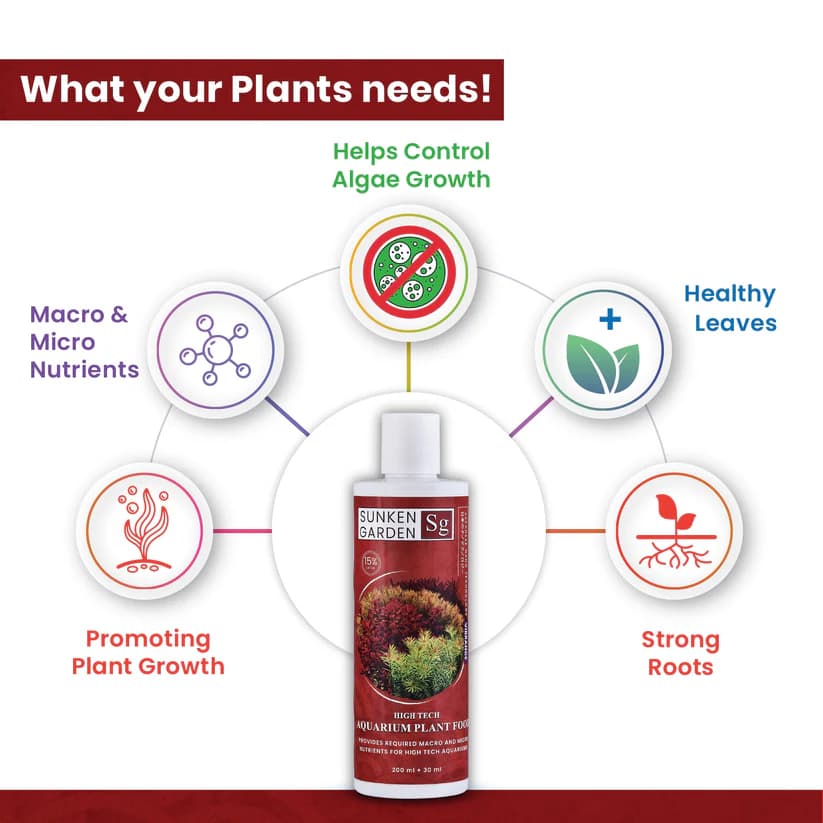 Buy Sunken Garden Vibrance fertilizer, aquarium colour booster India, planted tank trace elements, micronutrient fertilizer for aquariums, plant colour enhancer aquarium, green and red plant booster, aquascaping fertilizer India, shrimp safe plant fertilizer, liquid micronutrients for planted tanks, aquarium plant shine enhancer