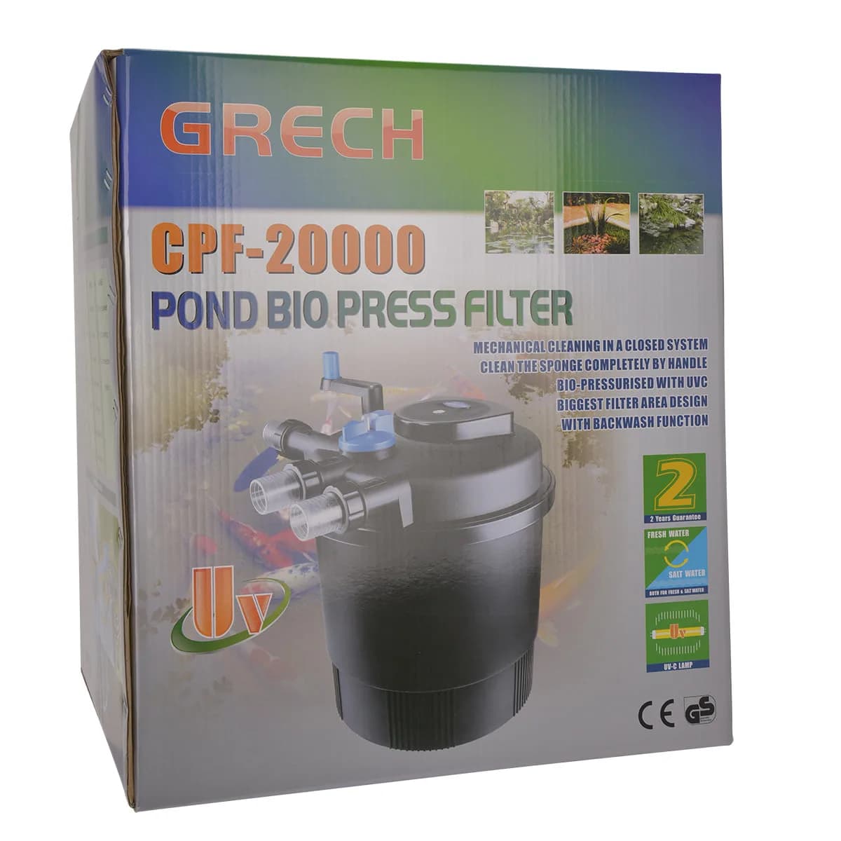 SUNSUN Grech CPF-20000 Pond Filter With UV