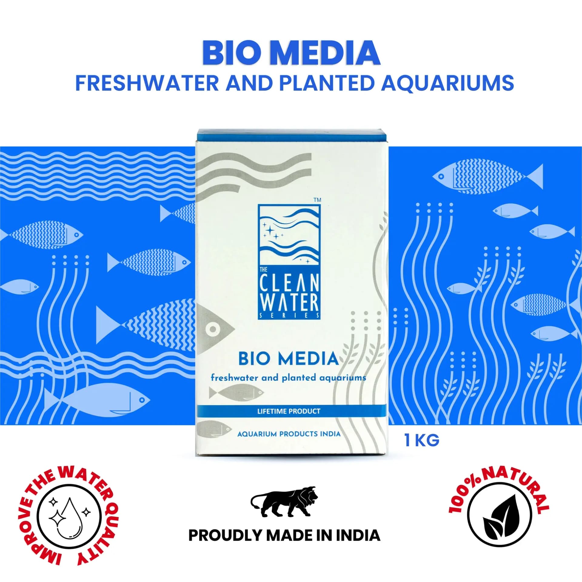 TCWS Biomedia for Aquarium Filters - Enhance Water Quality - TCWS biomedia, aquarium filter media, biological filter media, fish tank biomedia India, aquarium filtration media, clear water aquarium, ammonia nitrite reduction, beneficial bacteria aquarium, aquarium biological support, filter media 250gm, filter media 500gm, filter media 1kg, TCWS aquarium products, healthy aquarium water