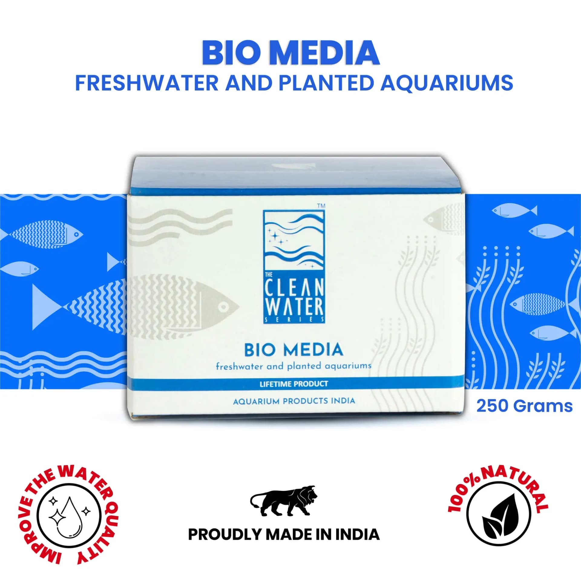 TCWS Biomedia for Aquarium Filters - Enhance Water Quality - TCWS biomedia, aquarium filter media, biological filter media, fish tank biomedia India, aquarium filtration media, clear water aquarium, ammonia nitrite reduction, beneficial bacteria aquarium, aquarium biological support, filter media 250gm, filter media 500gm, filter media 1kg, TCWS aquarium products, healthy aquarium water
