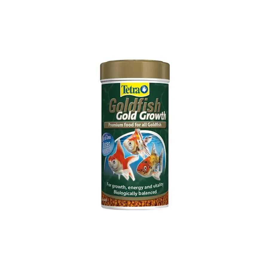 Buy Tetra Goldfish Gold Growth, goldfish granule food, high protein goldfish food, goldfish growth diet, clean water formula, BioActive fish formula, nutritious goldfish feed, easy digest goldfish diet, premium goldfish nutrition, healthy goldfish growth, fish vitality food, aquarium goldfish diet, granule fish feed, low waste fish food