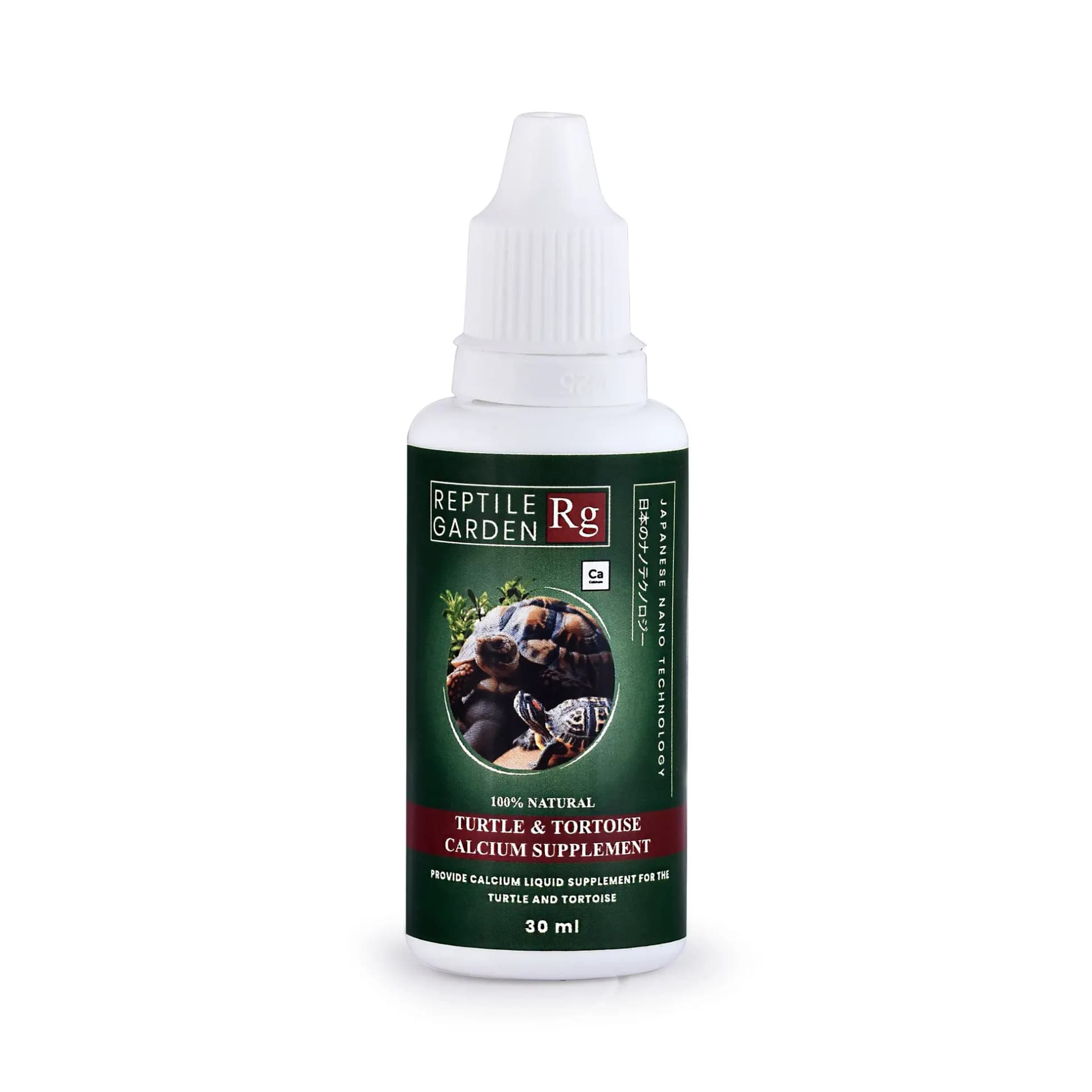 Reptile Garden Turtle & Tortoise Calcium Liquid Supplement – 30ml - turtle calcium supplement, tortoise calcium liquid, reptile calcium supplement India, aquarium turtle calcium, shell strength supplement, vitamin D calcium for turtles, stress relief supplement for turtles, liquid calcium for turtles and tortoises, reptile garden calcium supplement, turtle shell health supplement, calcium supplement for aquatic reptiles, reptile nutrition supplement