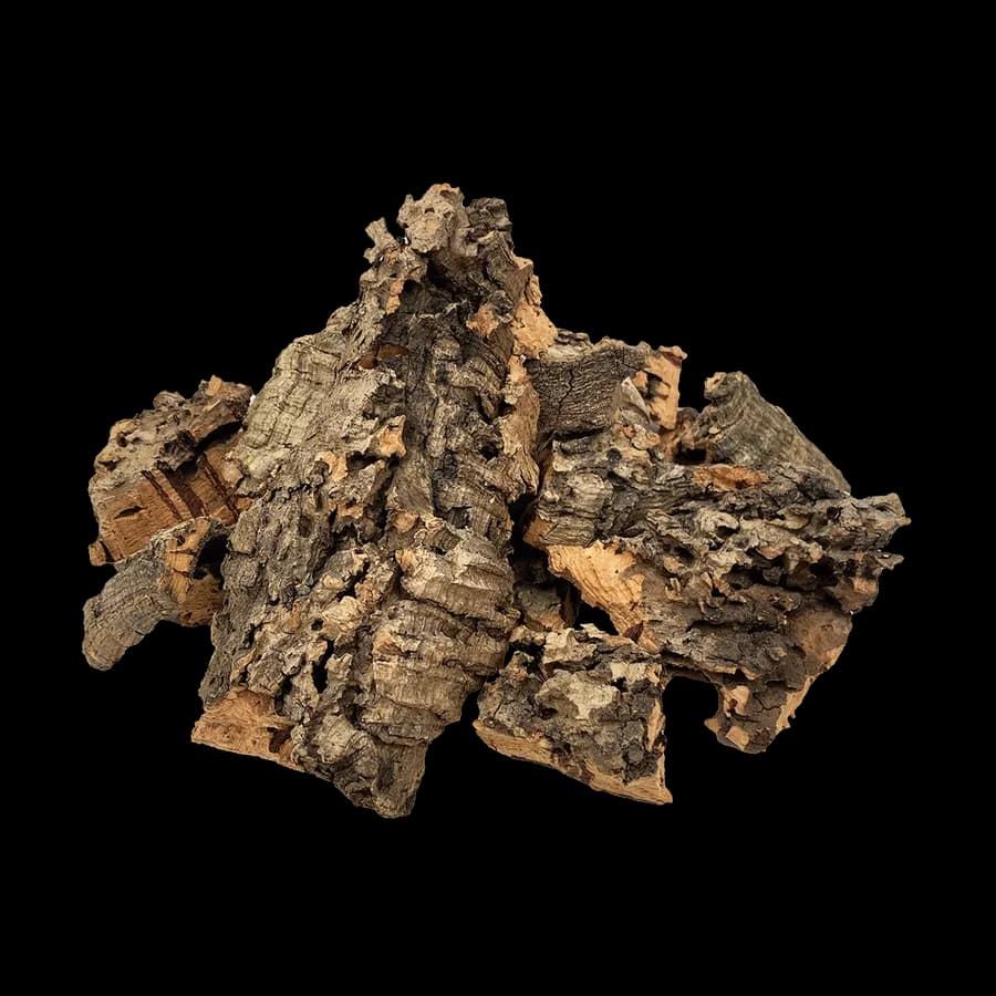Buy WIO Nano Cork Mix, aquarium cork decoration India, nano aquascaping cork mix, paludarium cork material, biotope aquarium cork mix, WIO nano cork mix 200g, WIO nano cork mix 500g, natural aquarium decoration India, wetland aquascaping materials