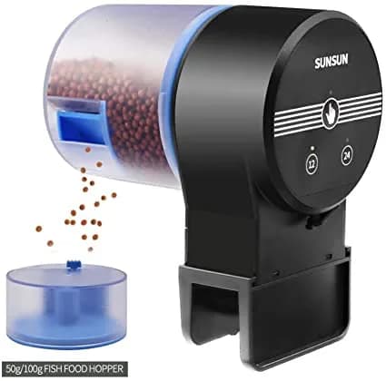 SUNSUN AK-01S Automatic Fish Food Feeder (50ML and 100ML Food Tank)