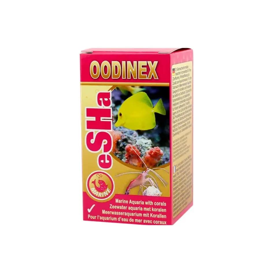 Buy eSHA Oodinex India, marine velvet treatment aquarium, copper free fish medication, Ich treatment saltwater, freshwater parasite cure India, Oodinium treatment aquarium, eSHA Oodinex velvet cure, reef safe parasite treatment, planted tank safe parasite medication, fish parasite medicine India