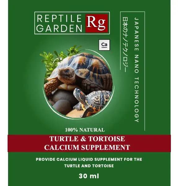 Reptile Garden Turtle & Tortoise Calcium Liquid Supplement – 30ml - turtle calcium supplement, tortoise calcium liquid, reptile calcium supplement India, aquarium turtle calcium, shell strength supplement, vitamin D calcium for turtles, stress relief supplement for turtles, liquid calcium for turtles and tortoises, reptile garden calcium supplement, turtle shell health supplement, calcium supplement for aquatic reptiles, reptile nutrition supplement