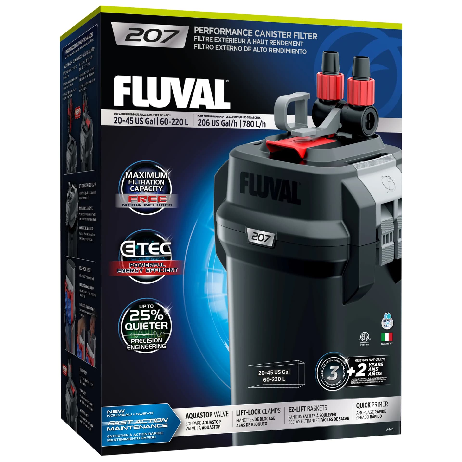 Fluval 207 External Canister Filter