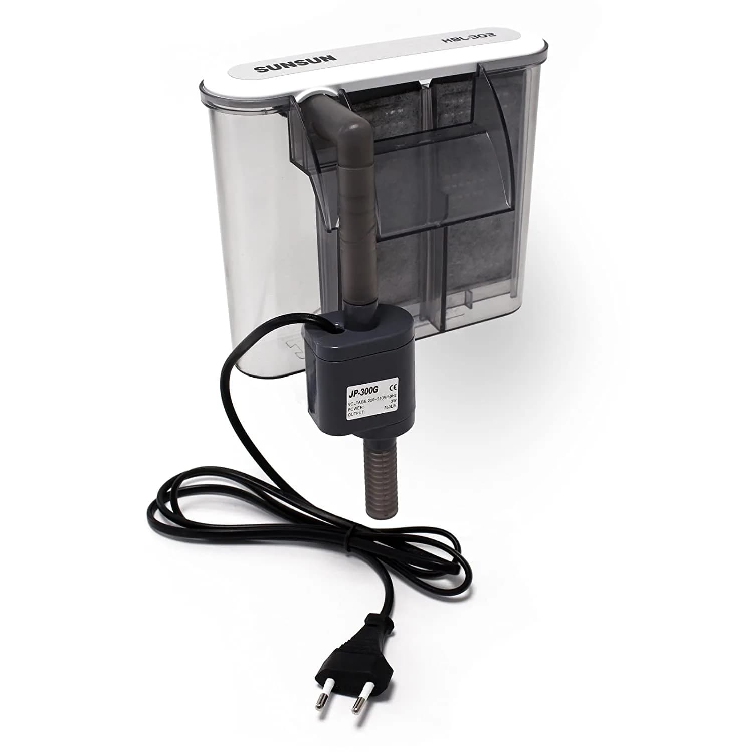 Buy SunSun HBL 302 Hang On Filter, HBL-302, Buy SunSun Aquarium Filter online, Best Aquarium Filter for planted aquarium, Aquarium Filter, Sun Sun, HOB filter, hang on back filter