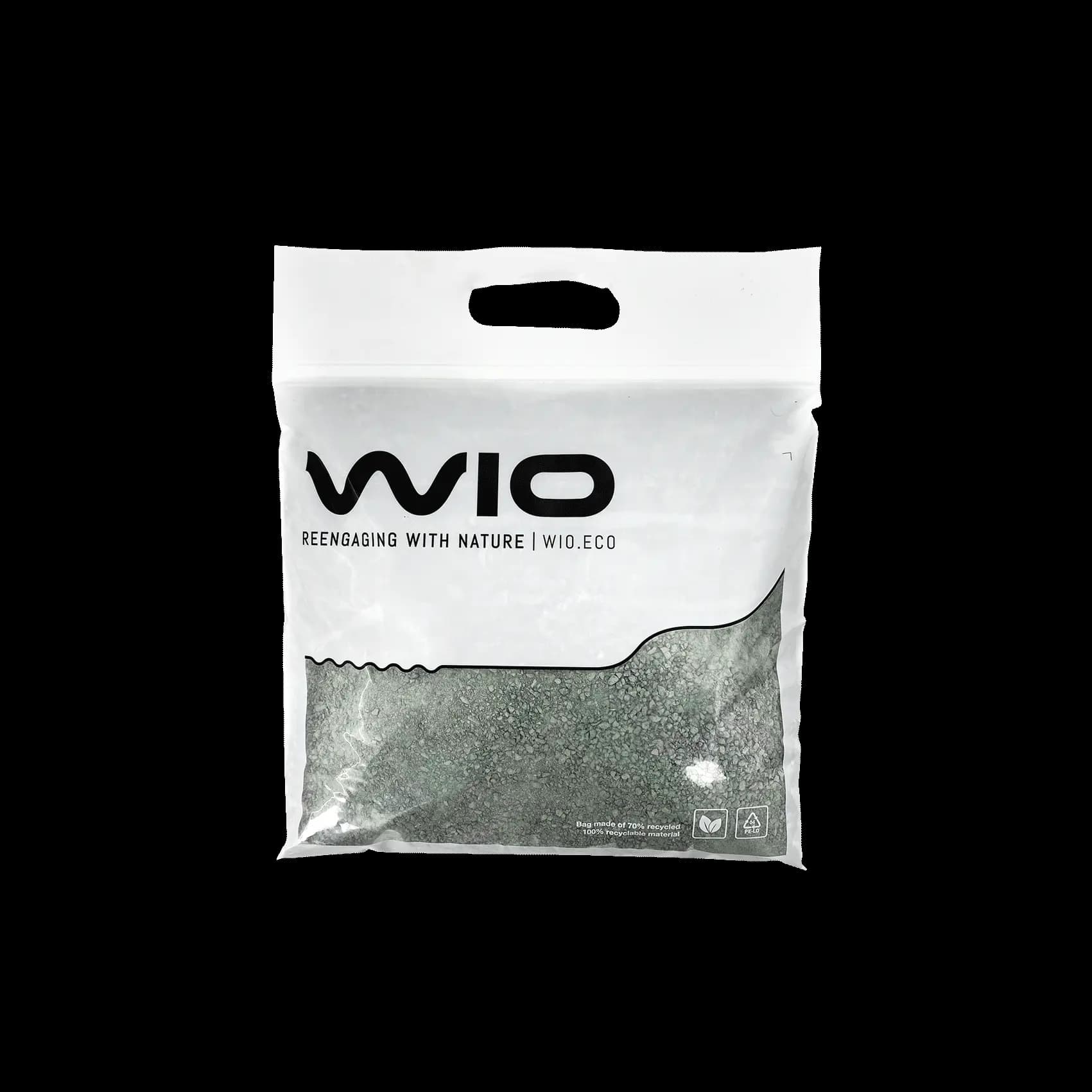 WIO Emerald Sand - WIO Emerald Sand, natural green aquarium sand, aquascape substrate, terrarium sand, inert aquarium sand, pH neutral substrate, fine grain sand, pre-washed aquarium sand, shrimp safe sand, aquatic plant base, cosmetic aquarium sand, green substrate for planted tanks, aquascaping materials India, freshwater aquarium substrate India