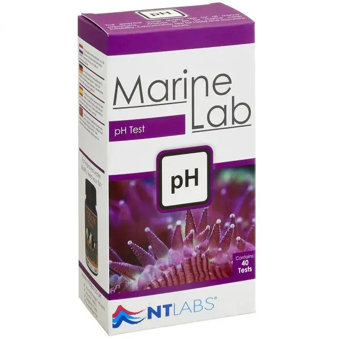 NT Labs Marine Lab pH Test Kit - NT Labs Marine Lab pH Test Kit, marine aquarium pH test kit, saltwater pH testing kit, saltwater aquarium water chemistry, marine pH reagent kit, pH test kit for corals, saltwater tank pH monitor India, marine lab pH titration kit, aquarium pH balance kit