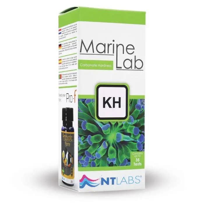 NT Labs Marine Lab KH (Alkalinity) Hardness Test Kit - NT Labs Marine Lab KH Test Kit, saltwater alkalinity test kit India, marine carbonate hardness test, reef tank pH stability kit, coral growth alkalinity test, titration KH test kit for marine aquarium, saltwater aquarium water testing kit, NT Labs marine lab India