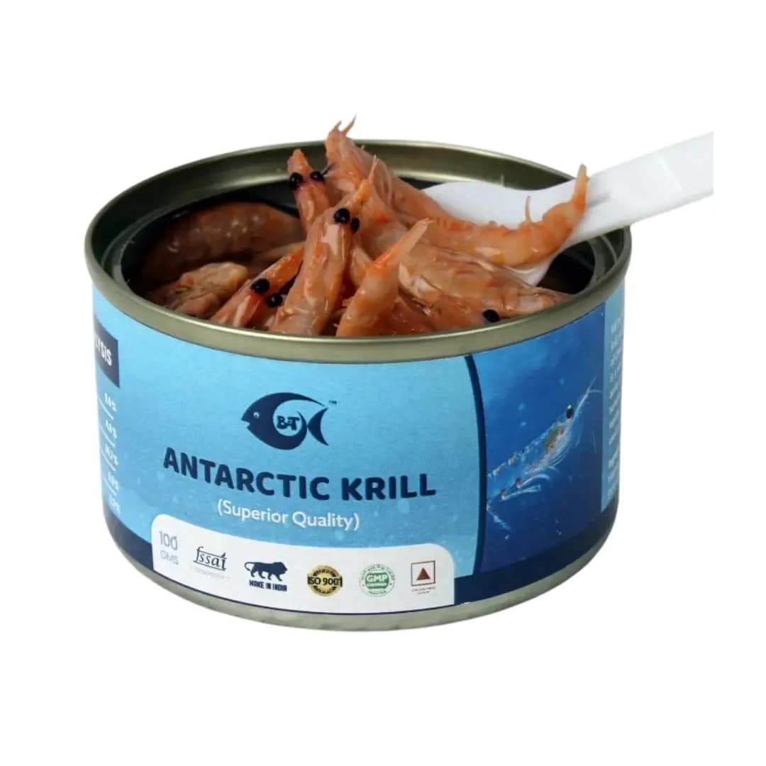 Bubbles N Troubles Canned Antarctica Krill - 100g