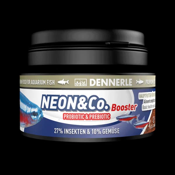 Buy Dennerle neon booster, neon tetra colour enhancer, aquarium fish colour booster, fish colour enhancement liquid, freshwater fish supplement India, neon tetra care product, aquarium fish vitality booster, colour booster for small fish, Dennerle aquarium supplement